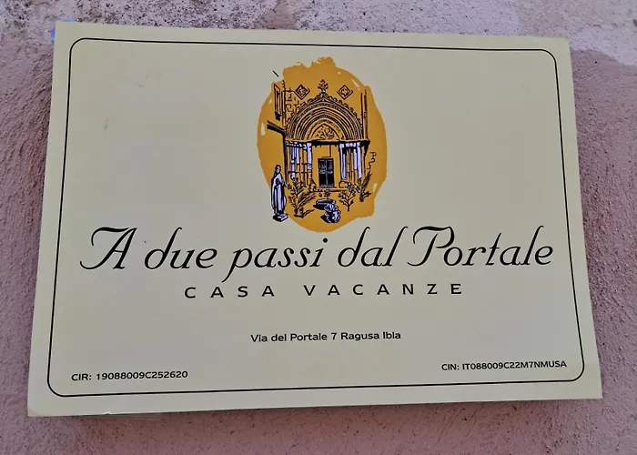 Ferienhaus A Due Passi Dal Portale Ragusa